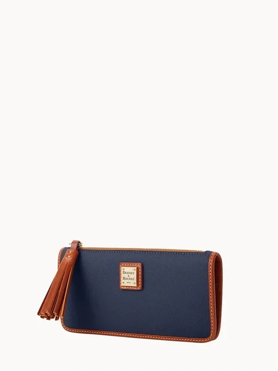 Dooney & Bourke Pebble Grain Kirby Tatum Slim Wallet / Wristlet - Picture 13 of 14